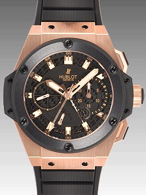 ウブロスーパーコピー キングパワー パワーリザーブ ゴールド 709.OM.1780.RX ブラック