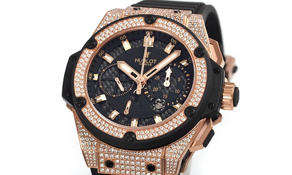 ウブロ キングパワー パワーリザーブ キングゴールド ダイヤモンド 709.OX.1780.RX.1704