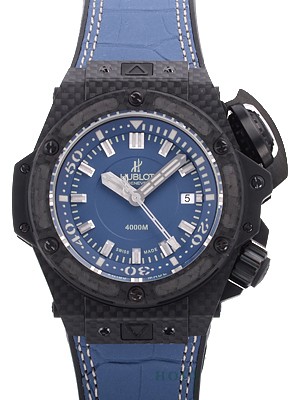 ウブロ オーシャノグラフィック ４０００オールカーボンデニム 731.QX.5190.GR