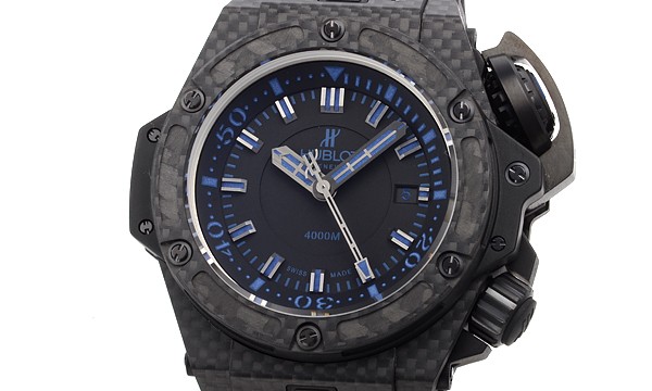 ウブロ オーシャノグラフィック オールブラックブルー 731.QX.1190.GR.ABB12 ブラック