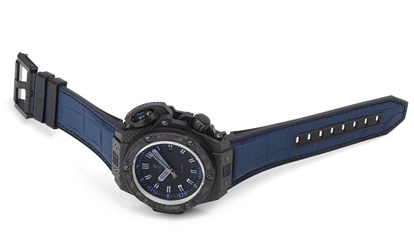 ウブロ オーシャノグラフィック オールブラックブルー 731.QX.1190.GR.ABB12 ブラック