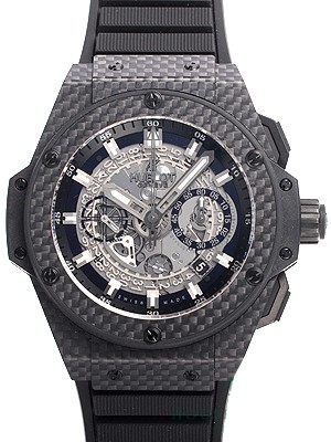 ウブロスーパーコピー キングパワー ウニコ オールカーボン 701.QX.0140.RX ブラック