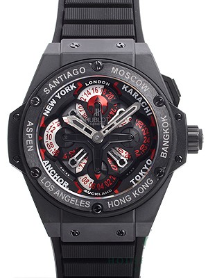 ウブロスーパーコピー キングパワー ウニコ ＧＭＴ セラミック 771.CI.1170.RX ブラック