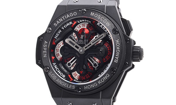 ウブロスーパーコピー キングパワー ウニコ ＧＭＴ セラミック 771.CI.1170.RX ブラック