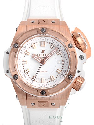 ウブロスーパーコピー キングパワー オーシャノグラフィック キングゴールド ホワイト 731.OE.2180.RW