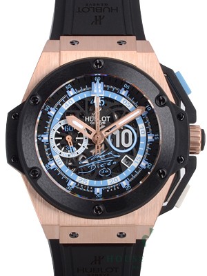 ウブロスーパーコピー キングパワー マラドーナ 716.OM.1129.RX.DMA12 ブラック／ブルー