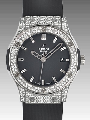 ウブロスーパーコピー クラシックフュージョン ジルコニウム パヴェ 511.ZX.1170.RX.1704 ブラック