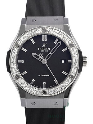 ウブロスーパーコピー クラシックフュージョン チタニウム 542.NX.1170.RX.1104 ダイヤモンド