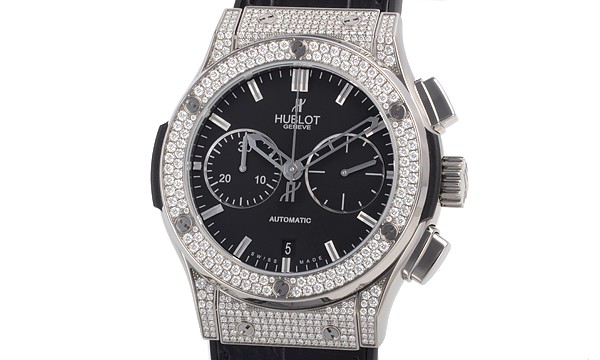 ウブロスーパーコピー クラシックフュージョン チタニウムクロノグラフ ダイヤモンド 521.NX.1170.LR.1704