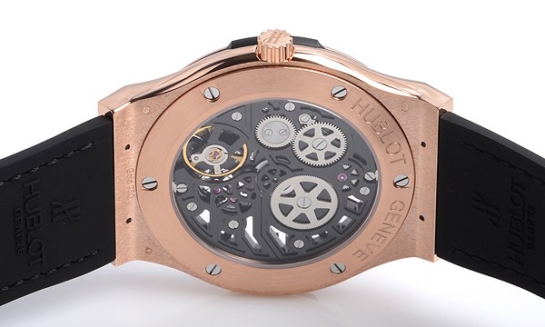 ウブロ クラシックフュージョン クラシコ ウルトラシン スケルトン キングゴールド 515.OX.0180.LR