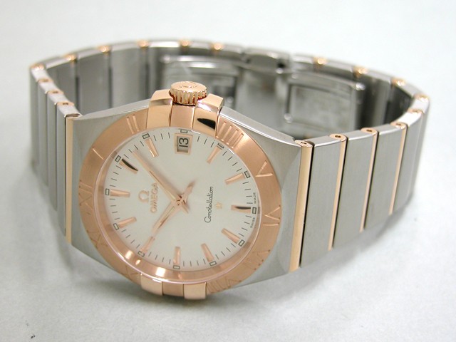 オメガ OMEGA コンステレーション 123.20.35.60.02.001 SS/RG クォーツ シルバー