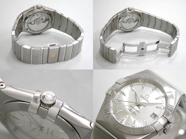 オメガ OMEGA コンステレーション コーアクシャル クロノメーター 123.10.35.20.02.001 SS シルバー