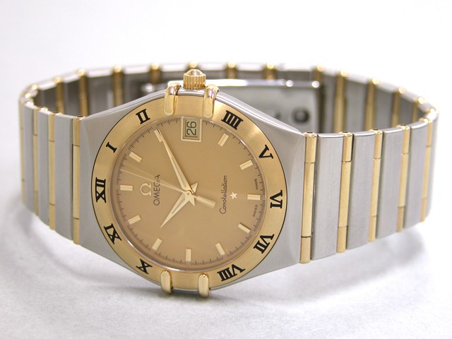 オメガスーパーコピー OMEGA コンステレーション 1212.10 SS/YG シャンパン メンズ