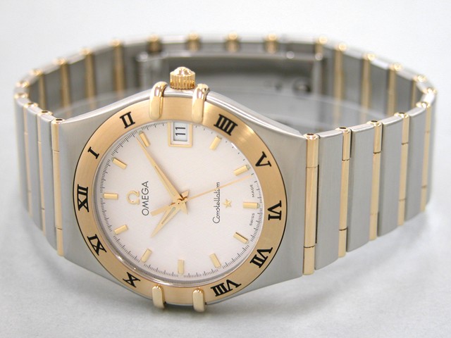 オメガスーパーコピー OMEGA コンステレーション95 1212.30 SS/YG シルバー