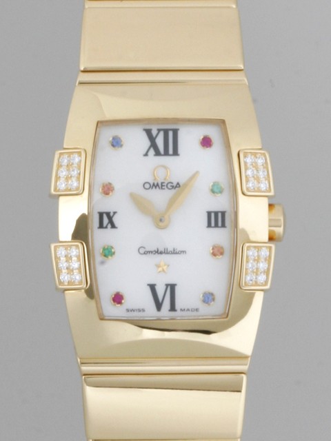 オメガスーパーコピー OMEGA コンステレーション 1184.79 クアドレラ ホワイトシェル