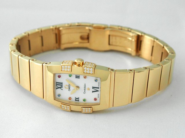 オメガスーパーコピー OMEGA コンステレーション 1184.79 クアドレラ ホワイトシェル