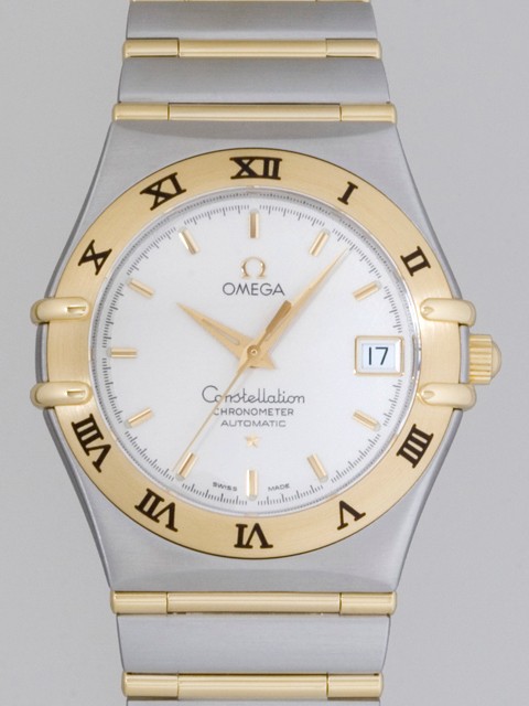 オメガスーパーコピー OMEGA コンステレーション 1202.30 SS/YG シルバー
