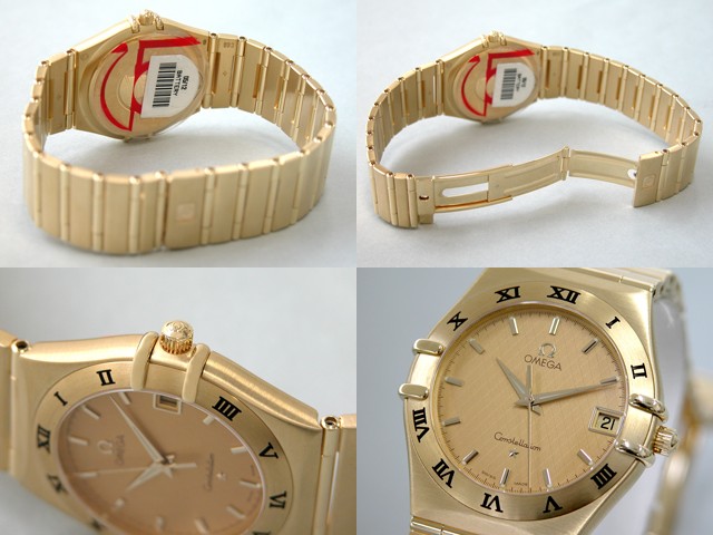 オメガスーパーコピー OMEGA コンステレーション 1112.10 YG シャンパン