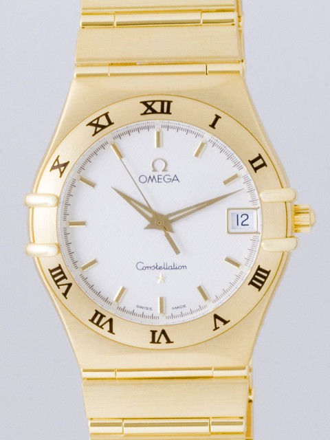 オメガスーパーコピー OMEGA コンステレーション 1112.30 YG シルバー メンズ 33mm