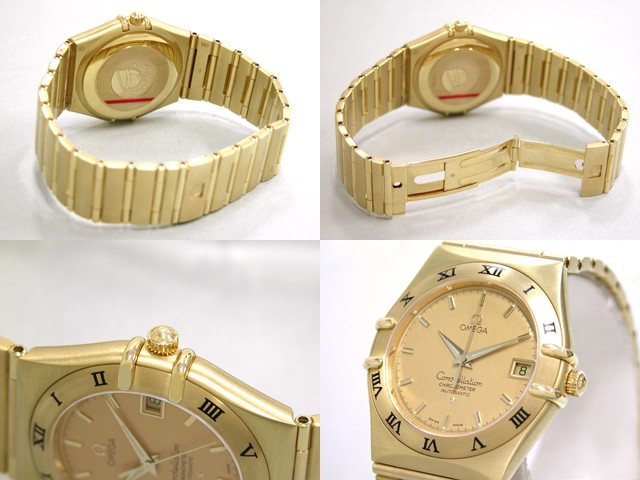 オメガスーパーコピー OMEGA コンステレーション95 1102.10 YG シャンパン