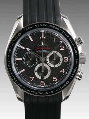 オメガ スピードマスター レーシング シューマッハ限定 321.32.44.50.01.001 ブラック