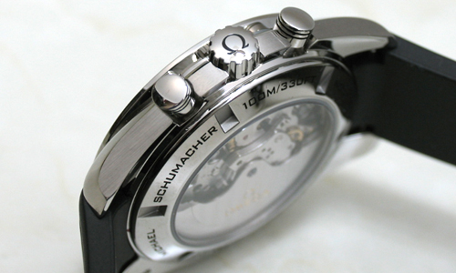 オメガ スピードマスター レーシング シューマッハ限定 321.32.44.50.01.001 ブラック