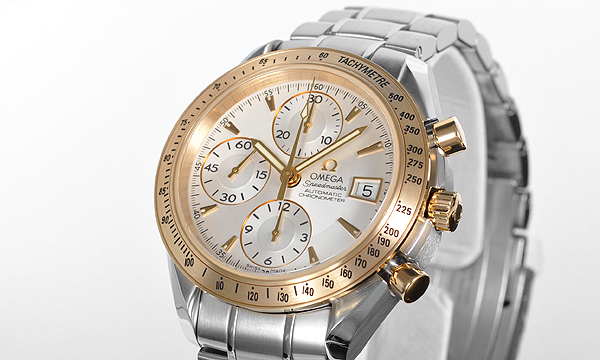 オメガ スピードマスター オートマチックデイト 323.21.40.40.02.001 シルバー