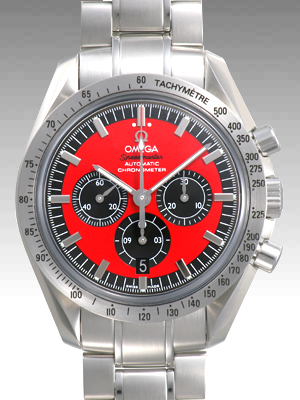 オメガスーパーコピー スピードマスター シューマッハレジェンドコレクション 3506-61 レッド／ブラック