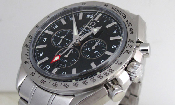 オメガスーパーコピー スピードマスター ブロードアロー コーアクシャルＧＭＴ 3581-50