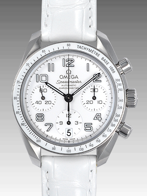 オメガスーパーコピー スピードマスター 324.33.38.40.04.001 レディース ホワイト