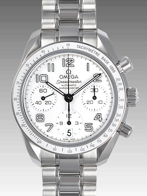 オメガスーパーコピー スピードマスター 324.30.38.40.04.001 レディース ホワイト