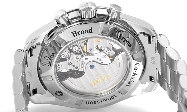 オメガスーパーコピー スピードマスター ブロードアロー 321.10.44.50.01.001 ブラック／シルバー