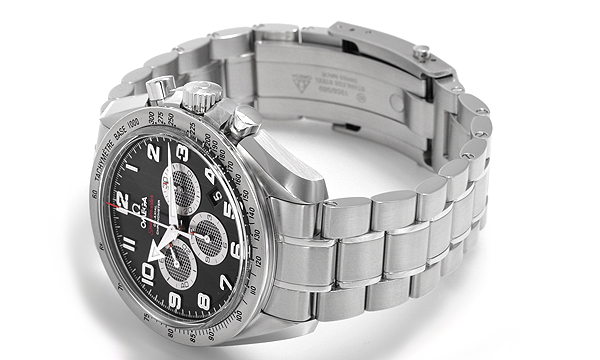 オメガスーパーコピー スピードマスター ブロードアロー 321.10.44.50.01.001 ブラック／シルバー