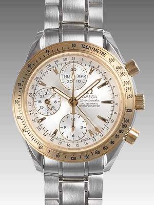 オメガスーパーコピー スピードマスター トリプルカレンダー 323.21.40.44.02.001 シルバー