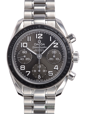 オメガスーパーコピー スピードマスター 324.30.38.40.06.001 ステンレス グレー
