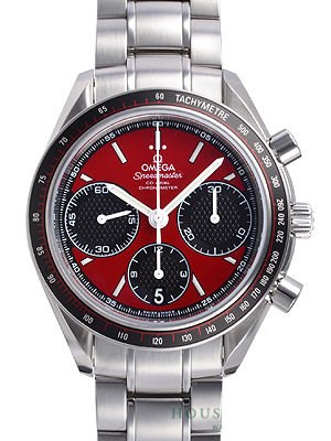 オメガスーパーコピー スピードマスター レーシング 326.30.40.50.11.001 レッド／ブラック