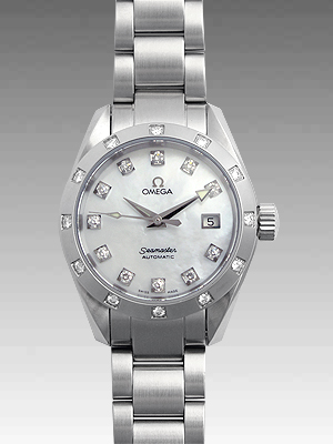 オメガスーパーコピー シーマスター アクアテラ 2564-75 ホワイト レディース