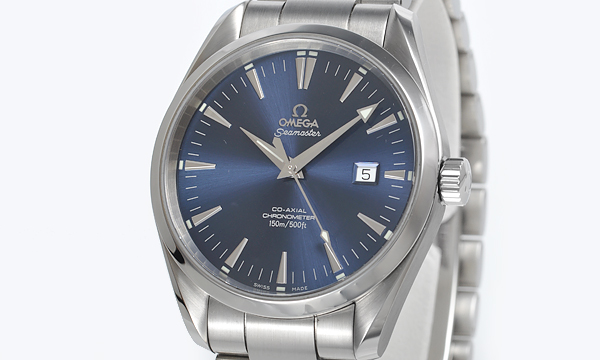 オメガスーパーコピー シーマスター コーアクシャル アクアテラ 2502-80 ブルー