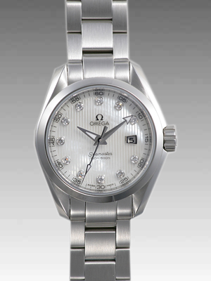 オメガスーパーコピー シーマスター アクアテラ 231.10.30.61.55.001 レディース ホワイト