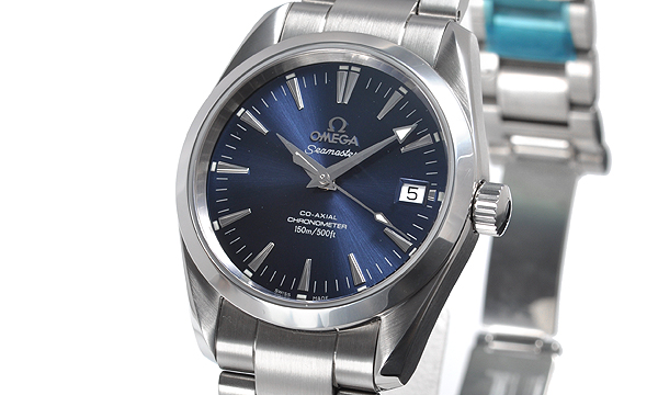 オメガスーパーコピー シーマスター コーアクシャル アクアテラ 2504-80 ブルー
