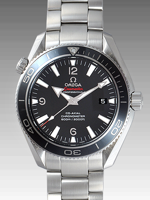 オメガ シーマスター プラネットオーシャン リキッド メタル 222.30.42.20.01.001 ブラック