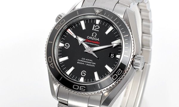 オメガ シーマスター プラネットオーシャン リキッド メタル 222.30.42.20.01.001 ブラック