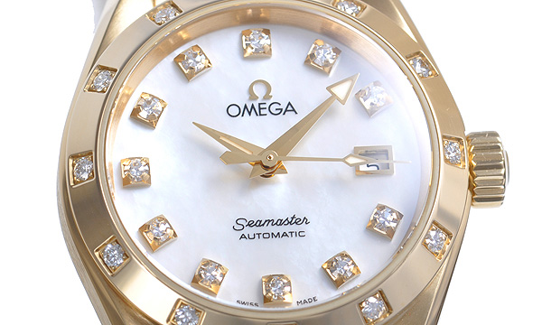 オメガスーパーコピー シーマスター アクアテラ 2164-75 イエローゴールド ホワイト