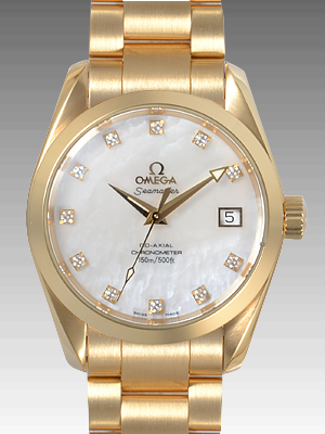 オメガスーパーコピー シーマスター コーアクシャル アクアテラ クロノメーター 2104-75