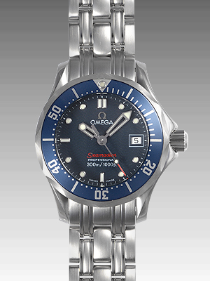 オメガスーパーコピー シーマスター３００ 2224-80 ステンレス レディース ブルー
