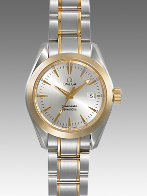 オメガスーパーコピー シーマスター 2377-30 ステンレス・イエローゴールド シルバー