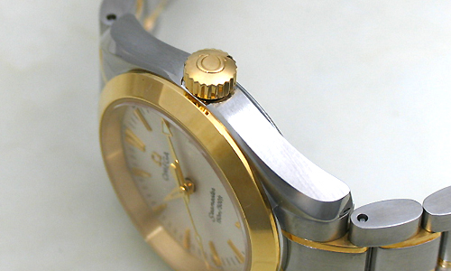 オメガスーパーコピー シーマスター 2377-30 ステンレス・イエローゴールド シルバー