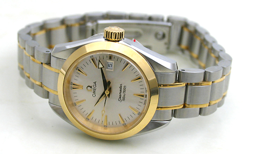 オメガスーパーコピー シーマスター 2377-30 ステンレス・イエローゴールド シルバー