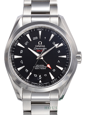 オメガスーパーコピー シーマスター アクアテラ ＧＭＴ 231.10.43.22.01.001 ブラック ステンレス