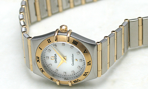 オメガスーパーコピー コンステレーション 1272-75 ステンレス・イエローゴールド ホワイト